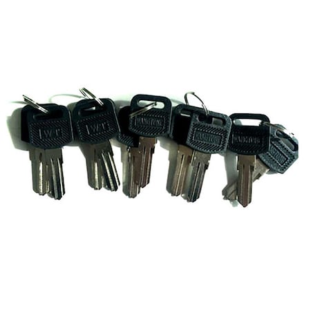 Global Industrial Key Blanks, For Use with  Cell Phone Lockers, 10PK RP9063